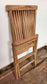 Teak Folding Patio/Garden Chair