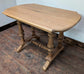 Oblong Wooden Dining Table with Detailed Frame / Legs