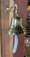 Brass Pub Bell with Mounting Bracket