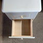 Hammond White Bedside Chest of Drawers