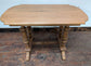 Oblong Wooden Dining Table with Detailed Frame / Legs