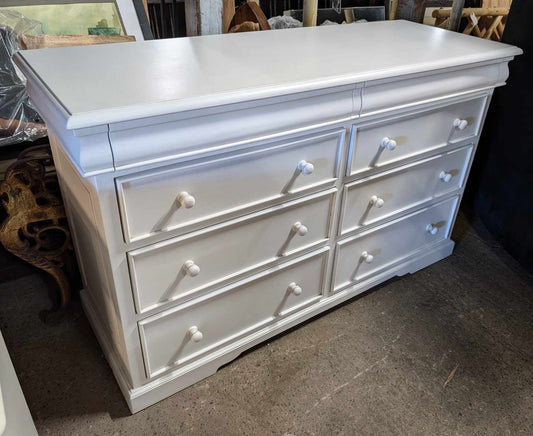 Large Hammond White Chest of Drawers