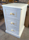 Hammond White Bedside Chest of Drawers