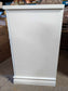 Hammond White Bedside Chest of Drawers with Soft Closing Drawers and Chrome Handles