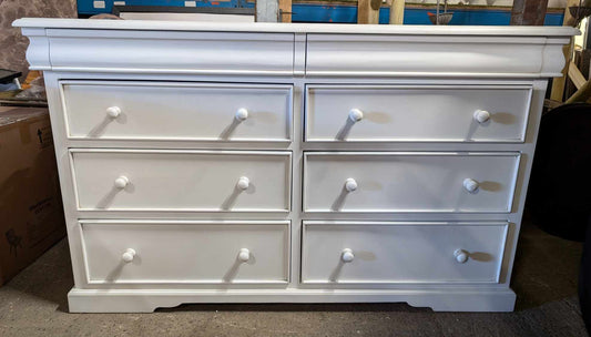 Large Hammond White Chest of Drawers