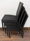 Black Wicker Dining Chair with Metal Feet (Many Available)