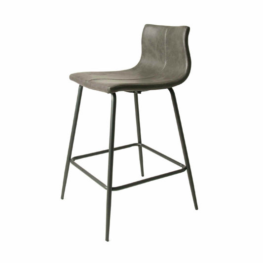 Pair of grey Barracuda Counter stools