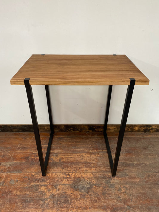 Industrial style poseur table