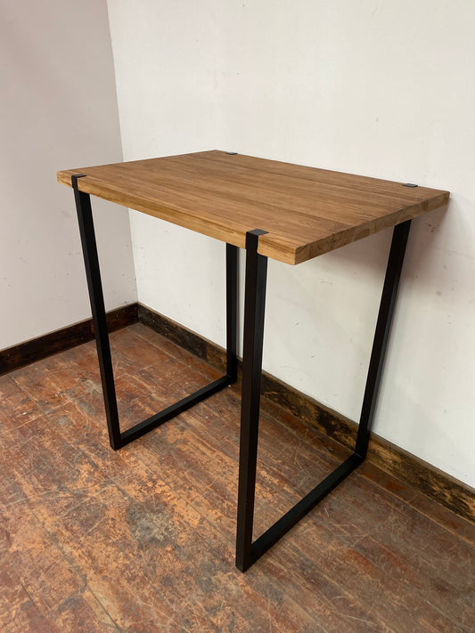 Industrial style poseur table