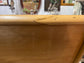 Antique wooden blanket chest