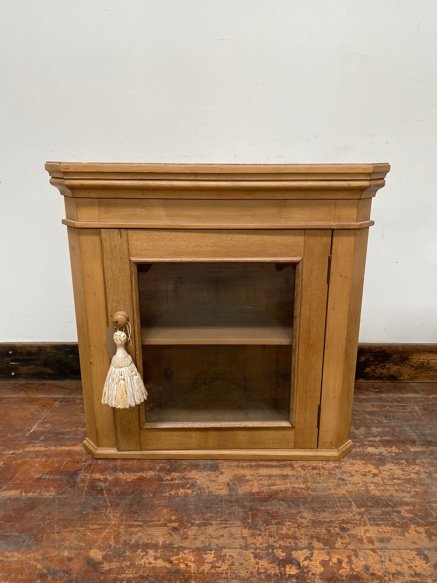 Large Corner Cabinet In Antique Pine