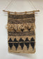 Natural grass wall hanging