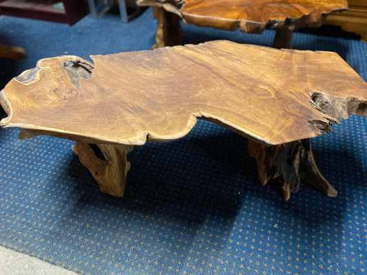 Beautiful rootwood live edge coffee table