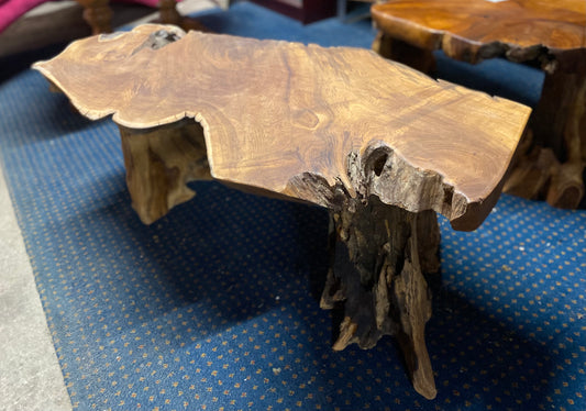 Beautiful rootwood live edge coffee table