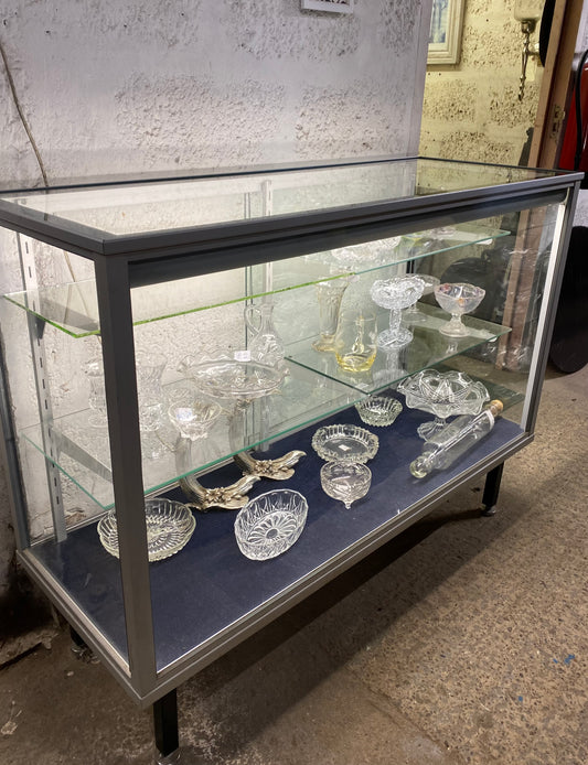 Glass display cabinet - used