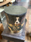 Military dog portrait seat / stool (border collie)